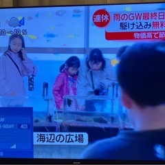 2020年製　65型TVの画像