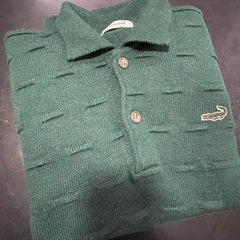 クロコダイル社製ニットポロシャツの画像