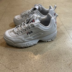 FILA フィラ スニーカー ホワイト 26.5㎝ メンズの画像