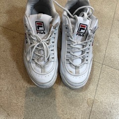 FILA フィラ スニーカー ホワイト 26.5㎝ メンズ