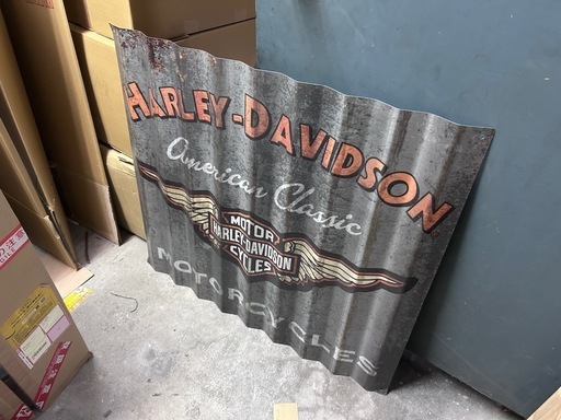 ハーレーダビッドソン Harley-Davidson おしゃれな スチール看板