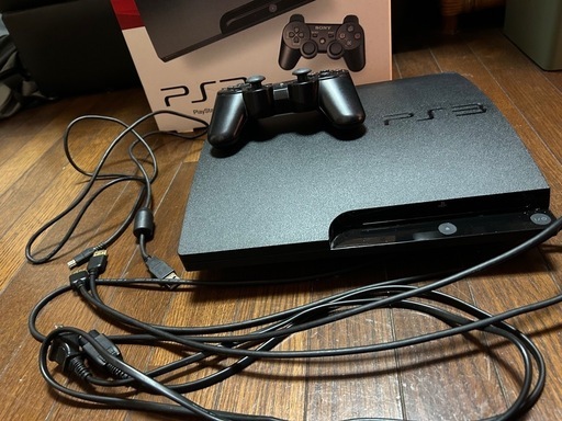 プレステ3&ソフト4本  充電ケーブル1本付き プレステ3&ソフト4本 充電ケーブル1本付き