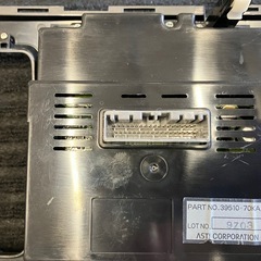 MH23S ワゴンR エアコンパネル エアコンユニット の画像
