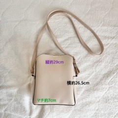ショルダーバッグ ベージュ