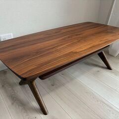 幅110cm センターテーブル (リラックスクロス 110ww） ニトリの画像