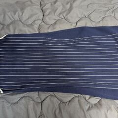 1000円　ドゥクラッセ　ニットノースリーブワンピース　M