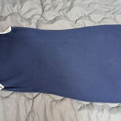 1000円　ドゥクラッセ　ニットノースリーブワンピース　Mの画像