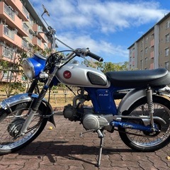 旧車　ホンダ　cl50 カスタム所　走行距離　少ないの画像