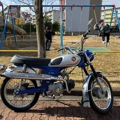 旧車　ホンダ　cl50 カスタム所　走行距離　少ないの画像