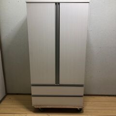 NITORI ワードローブ　白　タンス　収納家具　クローゼット　...