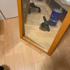 無印良品　自立式ミラーの画像