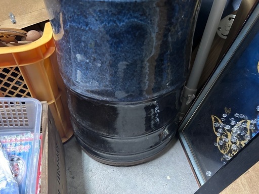 陶器 立ち火鉢 昭和レトロ