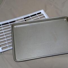 無料！　ステンレス板　バーベキュー　BBQ　グリル　オーブン　天板　お菓子作り　クーリングラック　の画像