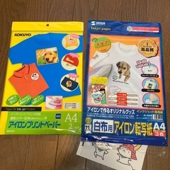 アイロン転写紙&アイロンプリントペーパー