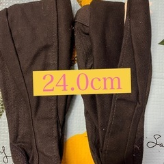 地下足袋　24.0cm ②
