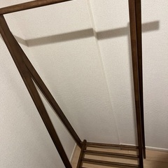 ニトリ ハンガーラック コート掛けの画像
