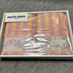 マリークレール ゲストタオルセットの画像