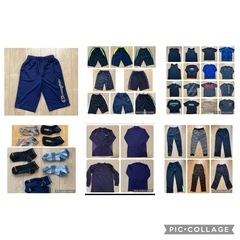 小学生　32着　サイズ150〜170 Tシャツ　長袖　ハーフパンツの画像