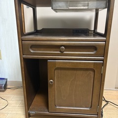 カリモクのキャビネット 電話台