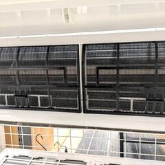 標準工事費込み！清掃済み/動作確認済み Panasonic/ﾊﾟﾅｿﾆｯｸ ルームエアコン 2.2kw【ユーズドユーズ名古屋天白店】の画像