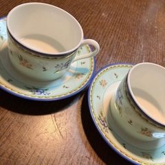 ティファニー　カップ&ソーサー　２脚セット