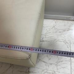 ボックス椅子　白の画像