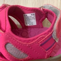 サンダル19cm KHOMBU pinkの画像