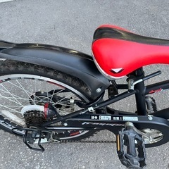(CO)  ジュニア サイクル Fragment kent20 自転車 MTB系 20インチ SHIMANO 6段変速 ブラック系 キッズ自転車 中古品 ①の画像