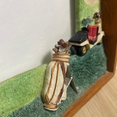 ゴルフ　写真立て　フォトフレームの画像