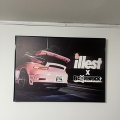 ベアブリックアートパネルの画像