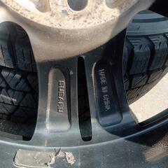 札幌市西区発☆スバル純正アルミ 225/60R17 17×7J BSブリザック DM-V3 2020年製 5穴 PCD100 アルミスタッドレス4本 フォレスターの画像