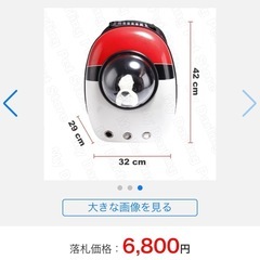 ペット用 リュック 小型犬の画像