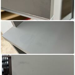 大川家具 2面レンジボード インダストリアル調 No.2129● ※現金、クレジット、スマホ決済対応※の画像