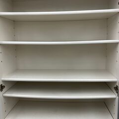 松田家具 カップボード 食器棚 No.2057● ※現金、クレジット、スマホ決済対応※の画像