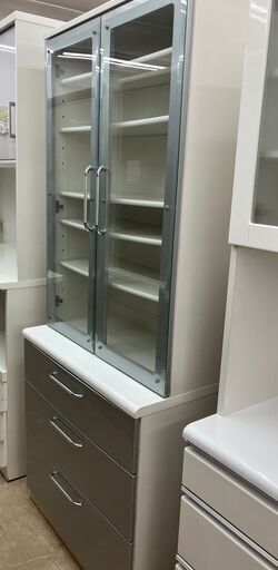 楽天市場】松田 家具 食器 棚（横幅（cm）横幅：110 ～ 119.9cm