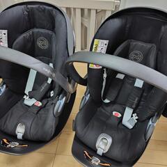 【多胎児/双子】cybex チャイルドシート+ベース※2セット