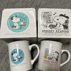 スヌーピーマグカップセットの画像