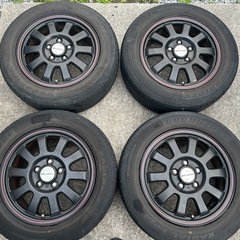 205/60R16 ホンダ純正ホイールタイヤ4本セット ホイール...