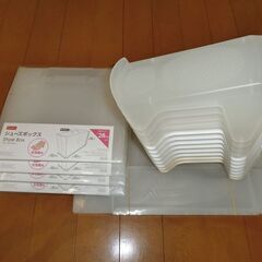 靴整理セット　/　シューズラック＆透明靴箱　