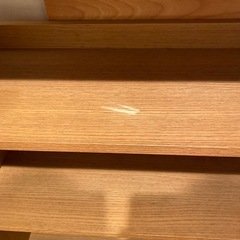本棚引き出し付きの画像