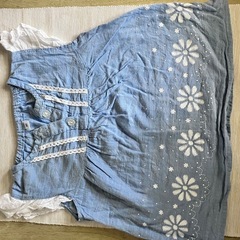 女の子の服の束の画像