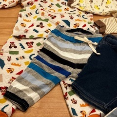 【90㎝12点】ベビー〜子供服 ボトムス＋パジャマのセット の画像