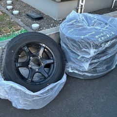 JB23 ジムニー用　スタッドレスタイヤホイールセット