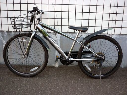 ☆自転車 ジュニアサイクル 24インチ 6段変速 子ども用 6段切り替え サイクルベースあさひ　DRIDE キッズサイクル ドライド 