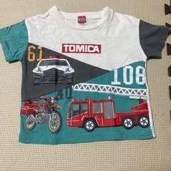 90㎝⭐️トミカ⭐️半袖Tシャツ⭐️男の子⭐️車⭐️子供服⭐️ベ...