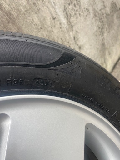 トヨタ　シエンタ純正タイヤホイール
