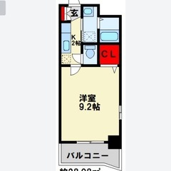 審査ユル‼️1R（9.2畳）❣️初期費用無料❗️ネット無料❗️オートロック‼️築浅❗️スーパー近❗️コンビニ近❗️駅近❗️立地サイコー❗️  - 賃貸（マンション/一戸建て）