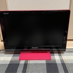 SHARP:AQUOS液晶テレビ19インチ/LC-19K5ピンク