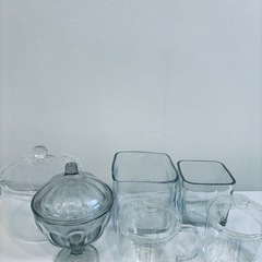 ガラス鍋　食器　14点セットの画像