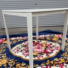 IKEA★テーブル★ウッドテーブル★ナチュラル★ホワイト★ の画像